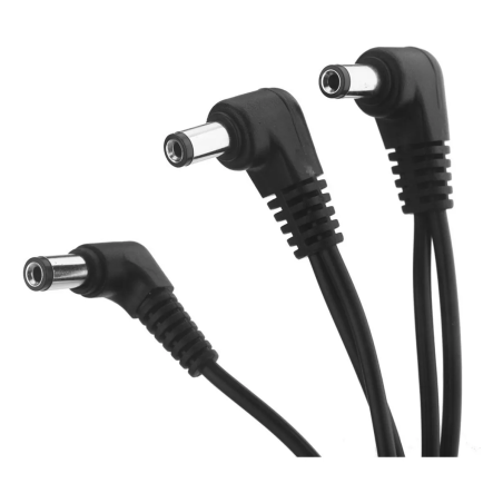 Cable Daisy Chain 9V – Divisor de Alimentación 3 vías para Pedales