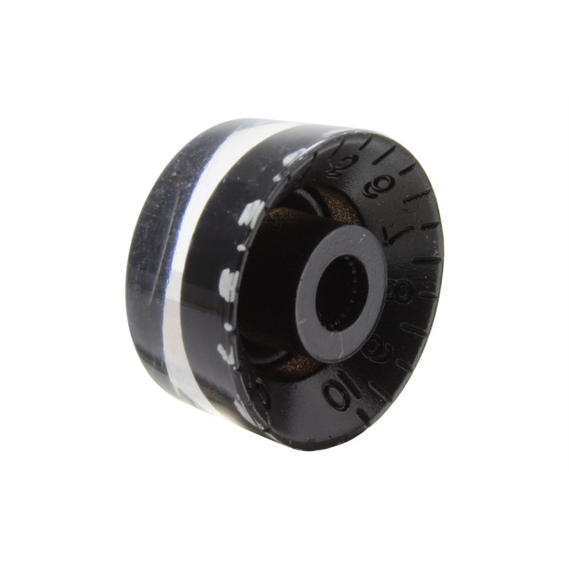 Perilla negra para Potenciómetro – Estilo Les Paul- (SPEED KNOB)